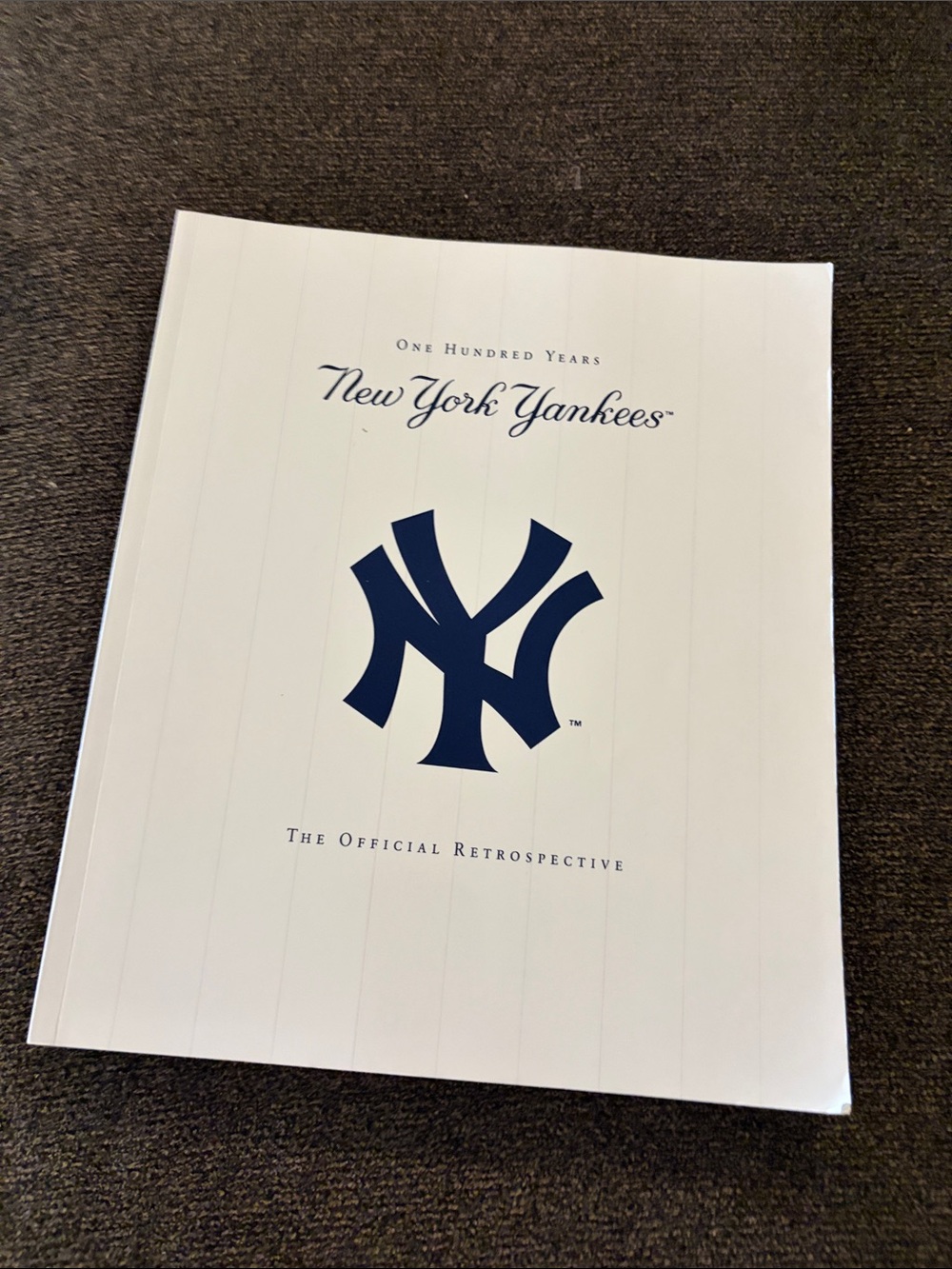 White & Navy Official Retrospective Book